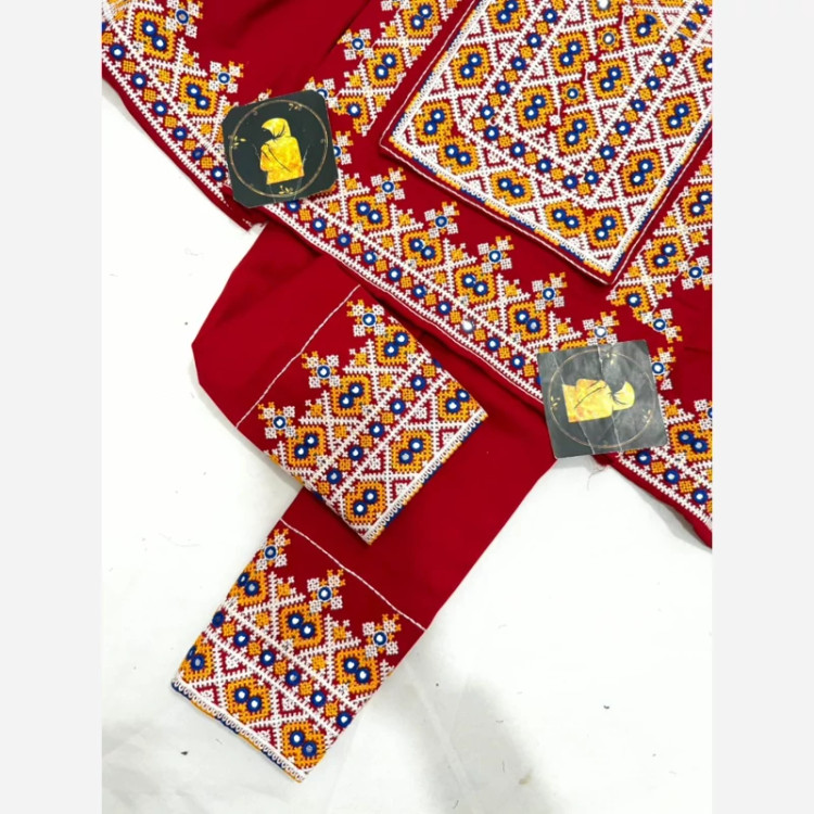 لباس بلوچی 5 وجب سوزنی آینه طلقی