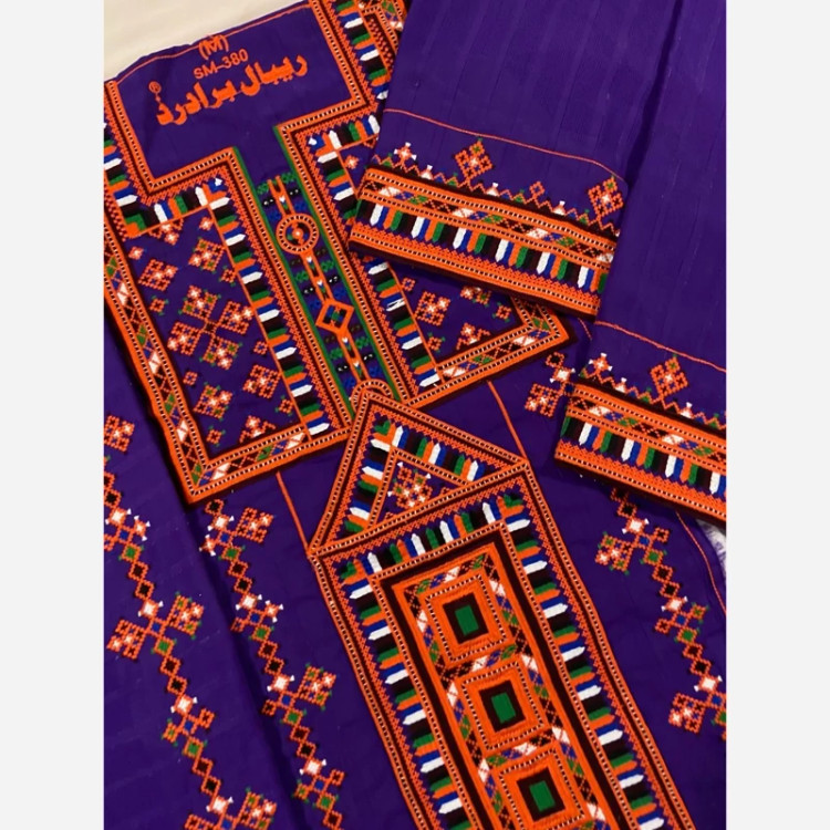 لباس بلوچی سوزنی 4 وجب ست مادر دختری