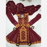 لباس بلوچی حراجی سوزنی آینه دستی