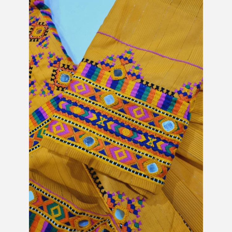 لباس بلوچی حراجی سوزنی آینه دستی