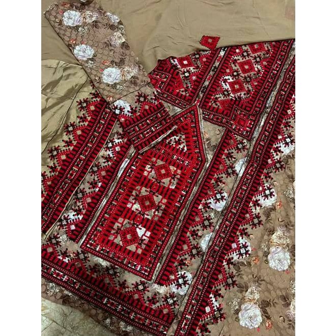 لباس بلوچی 5 وجب سوزنی جای آینه خالی